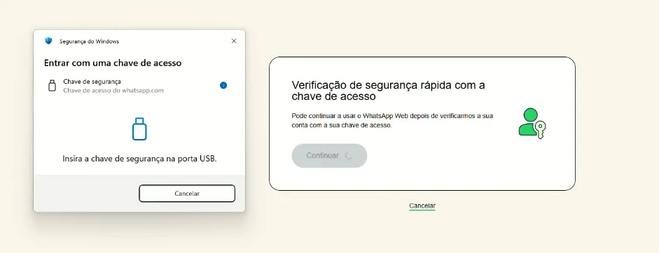 Chave de acesso do WhatsApp Web pedindo porta USB? A solução real